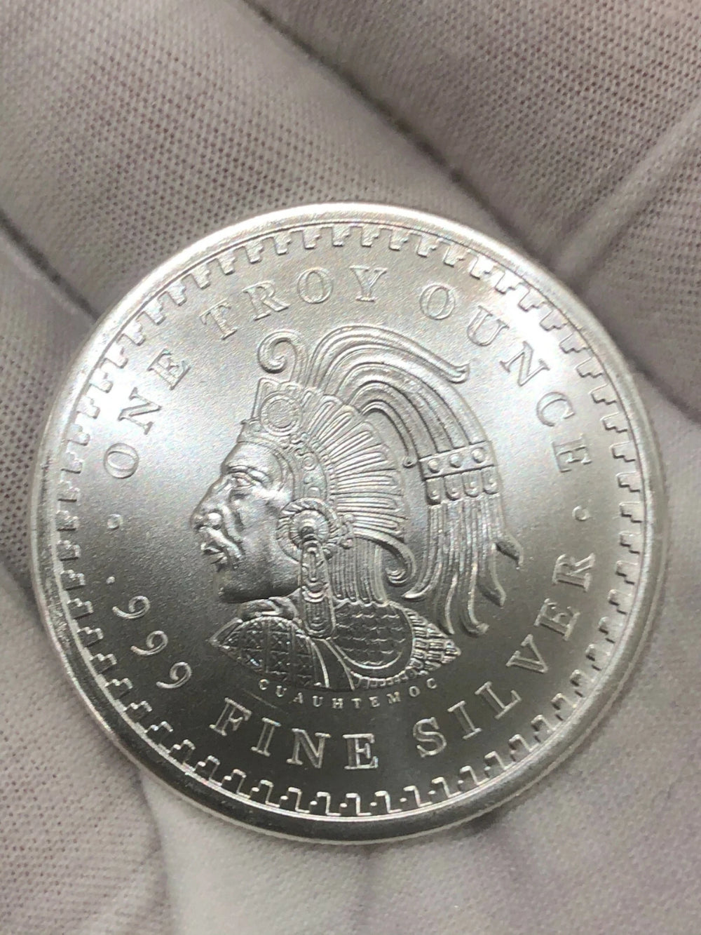 1 oz. Golden State Mint Silver Round Aztec Calendar .999 Fine - IN STOCK!