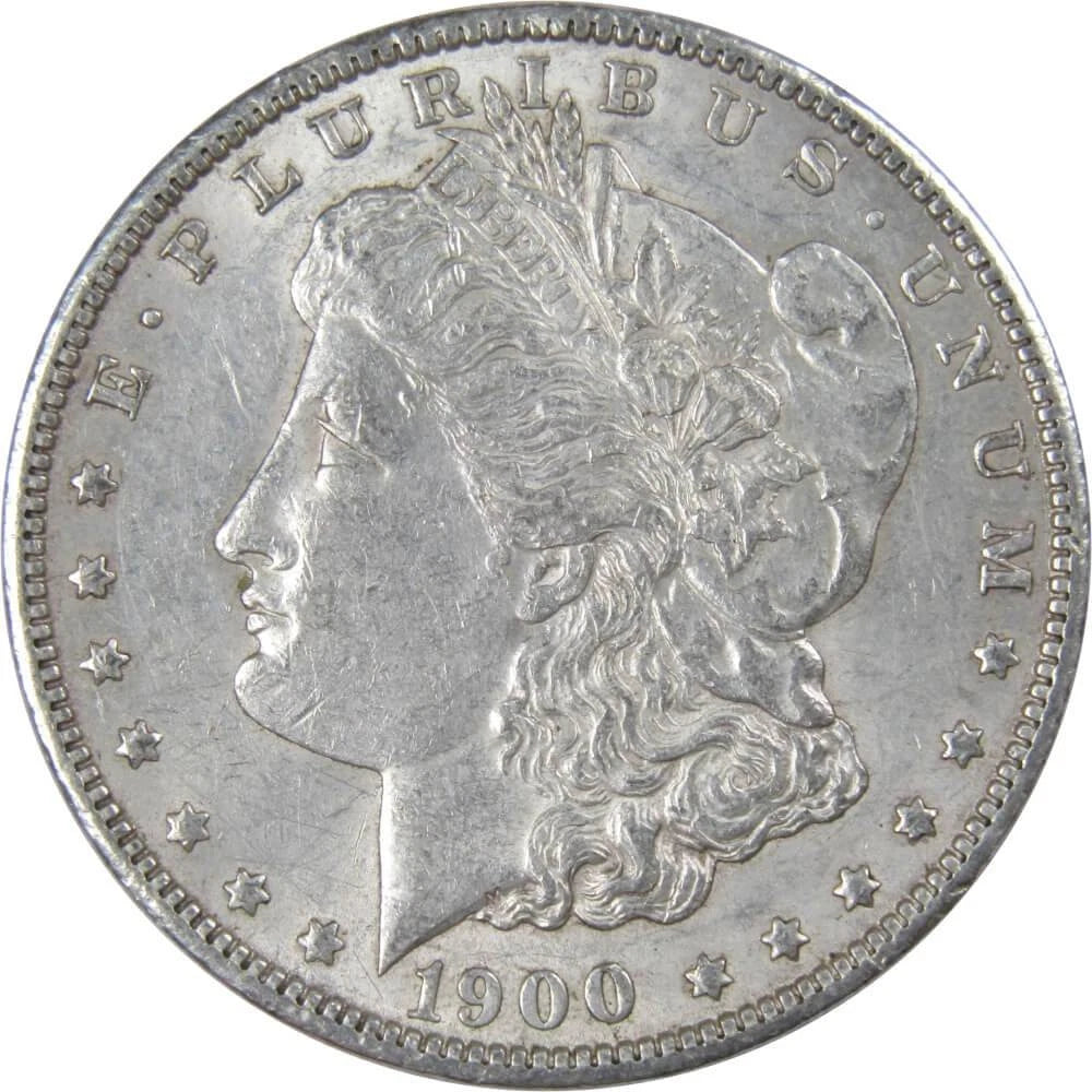 1900 Morgan Dollar XF EF Extremely Fine 90% Silver $1 US Coin Collectible-1