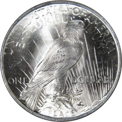 1923 Peace Dollar BU Very Choice Uncirculated Silver $1 Coin-2
