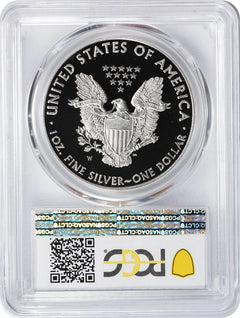 2012-W American Silver Eagle Dollar PR70DCAM PCGS Proof 70 Deep Cameo-2