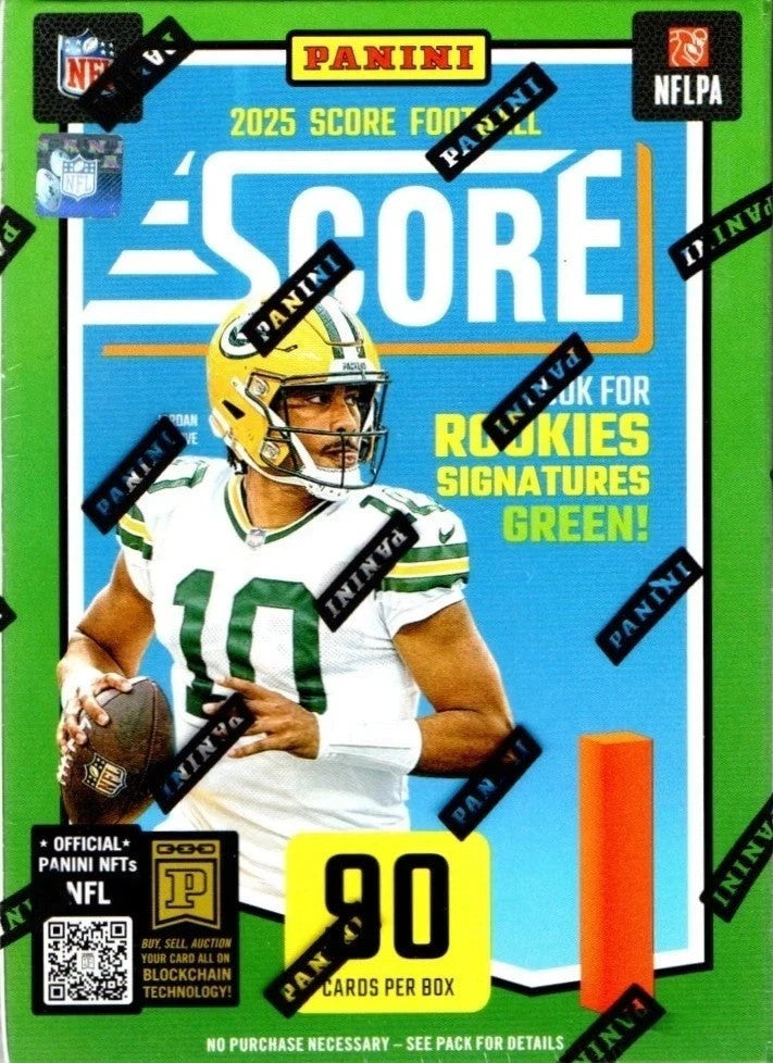2025 Panini Score Football Factory Sealed Blaster Box