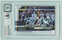 Brandon Aubrey 2025 Panini Instant #80 Sept. 14 2025 Signed Beckett BGS 10 Auto-1