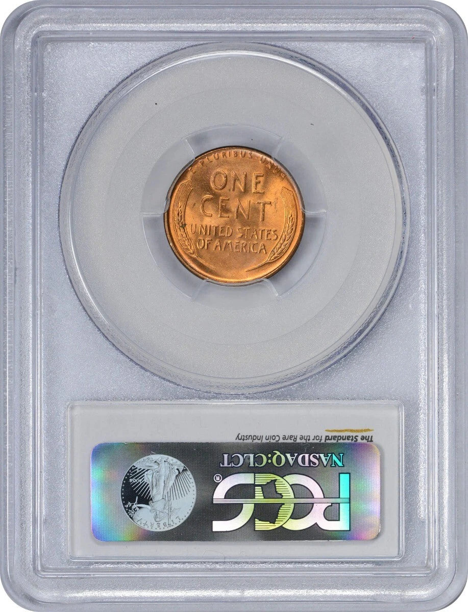 1951-D Lincoln Cent MS66RD PCGS