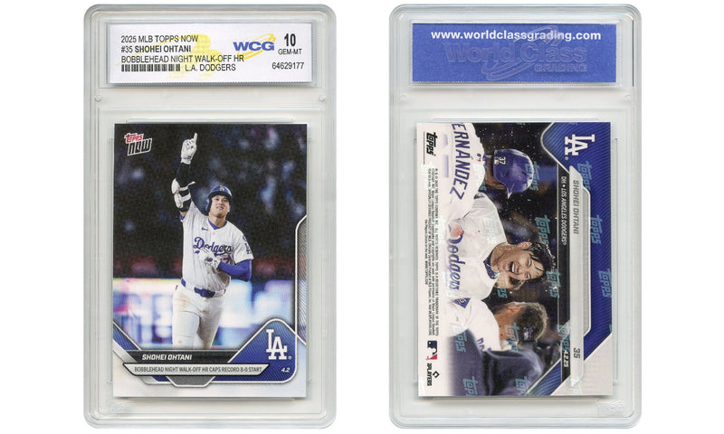 2025 MLB Topps Now SHOHEI OHTANI Bobblehead Walk-off HR Card #35 - GEM MINT 10-2