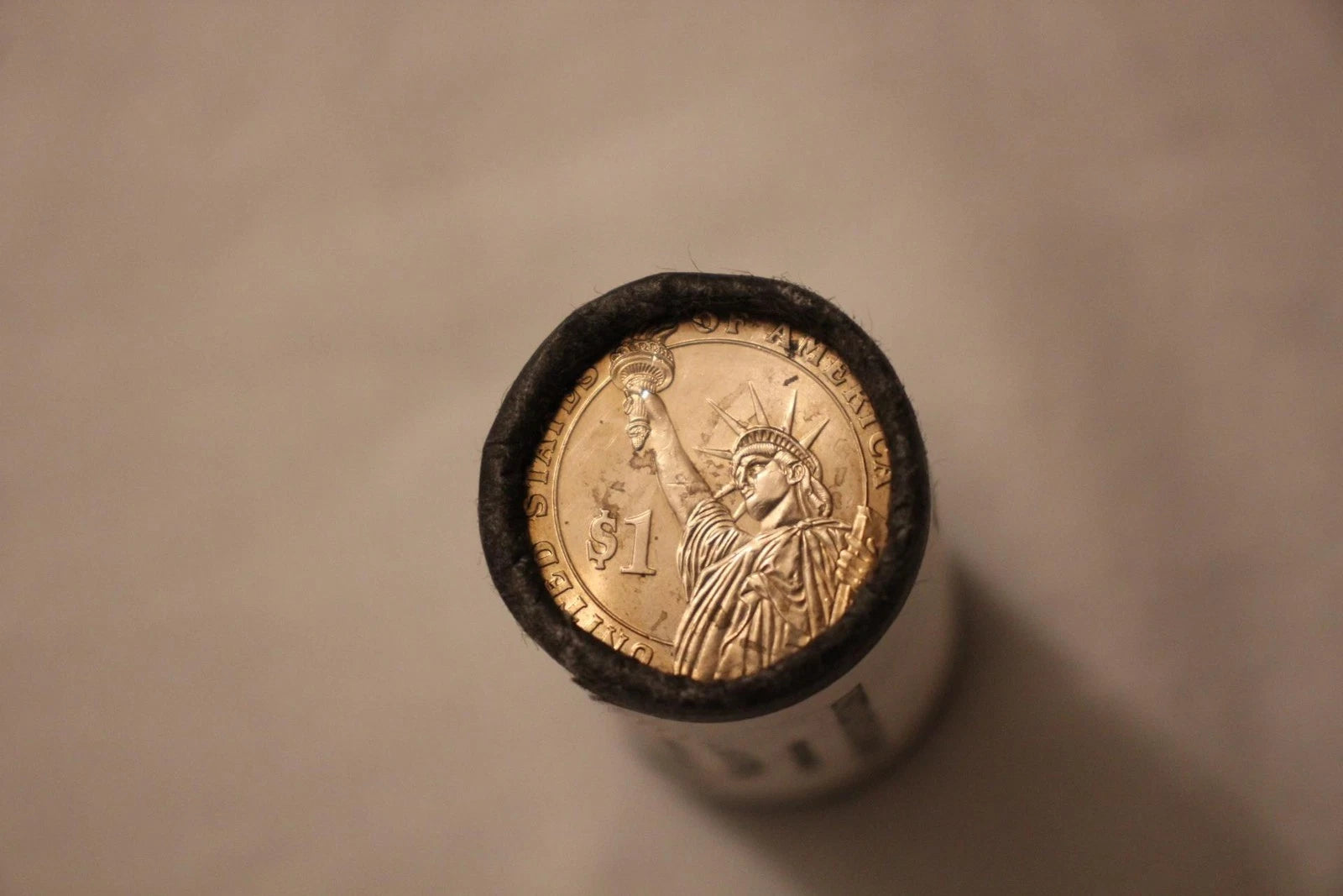 2015-P Lyndon B. Johnson Presidential $1 Coin Roll of $25 Unc US Mint BU-3