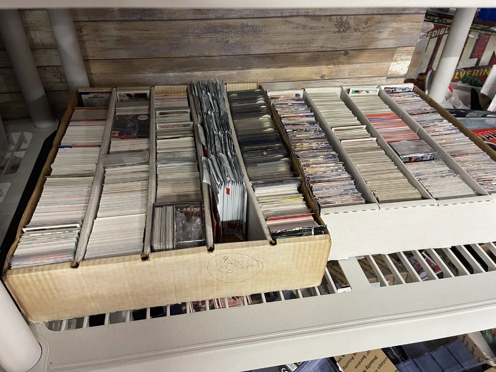 Sports Cards Basketball Football Baseball Storage Estate Find Lot & JORDAN Bulk-6