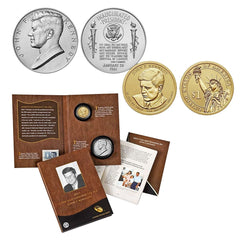 2015 John F. Kennedy Coin & Chronicles Set OGP / COA-1