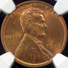 1919 Lincoln Cent certified MS 64 RB by NGC!-5