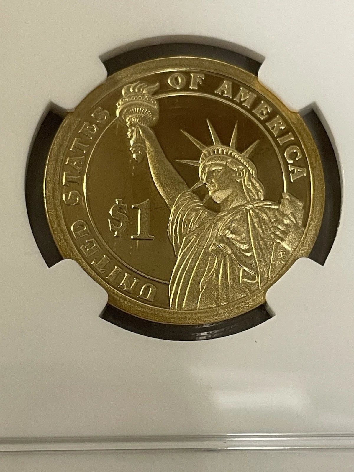 2010 Franklin Pierce One Dollar PF69 Ultra Cameo, NGC.-5