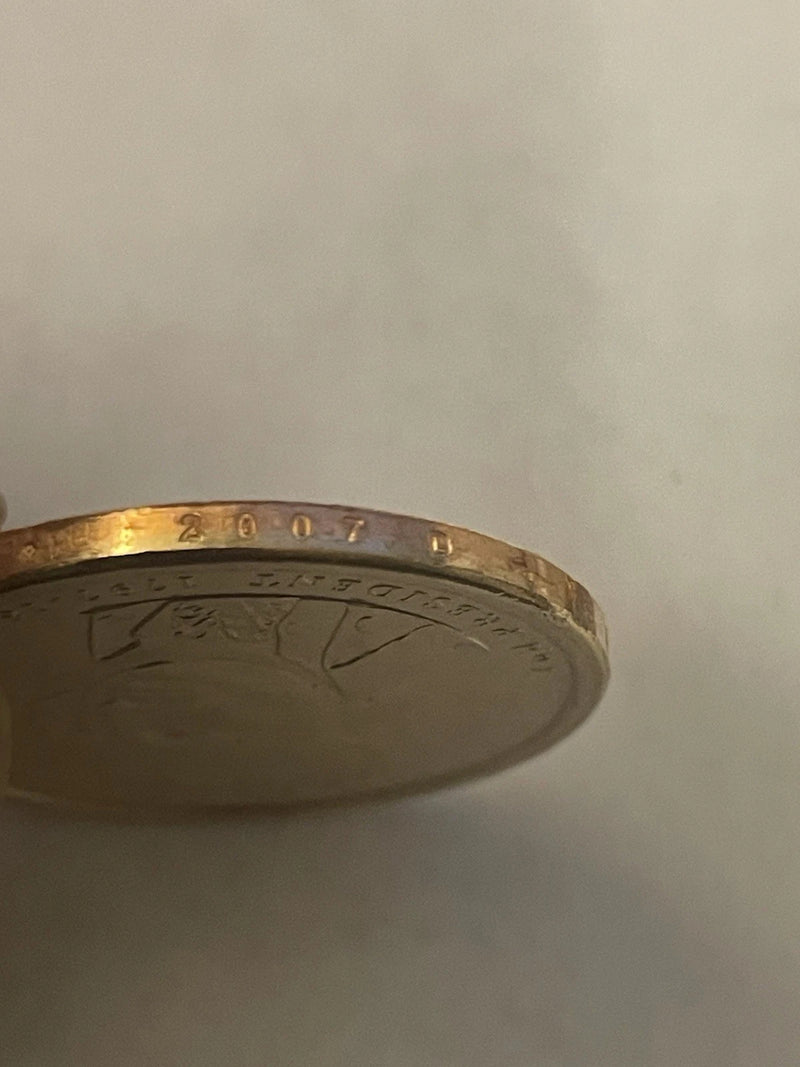 2007-D John Quincy Adams US Mint Dollar Coins Opened Roll Of 25-5