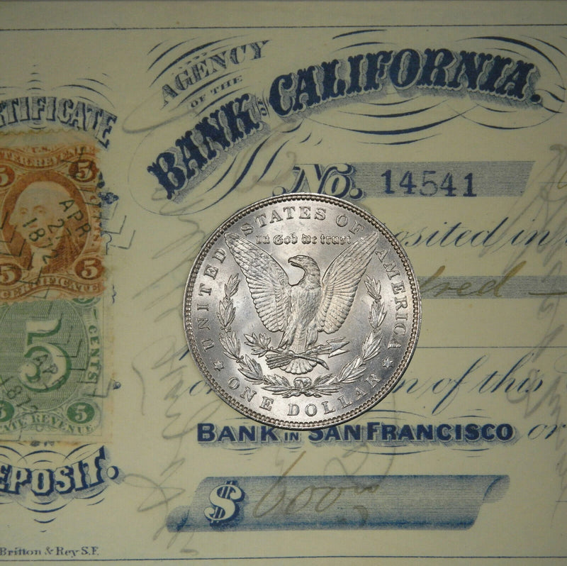 (1) 1878-1904 GEM BU Morgan Silver Dollar ~ From OBW Roll ~ Estate Hoard ~-6