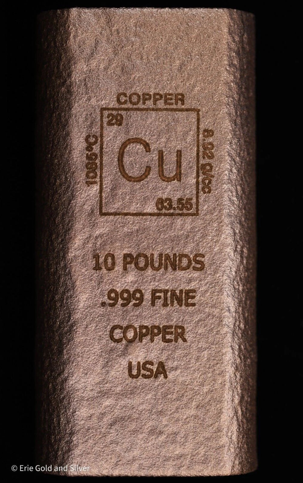 10 Pounds Fine Copper Bar Rectangle Ingot Element Design | 10lbs-1