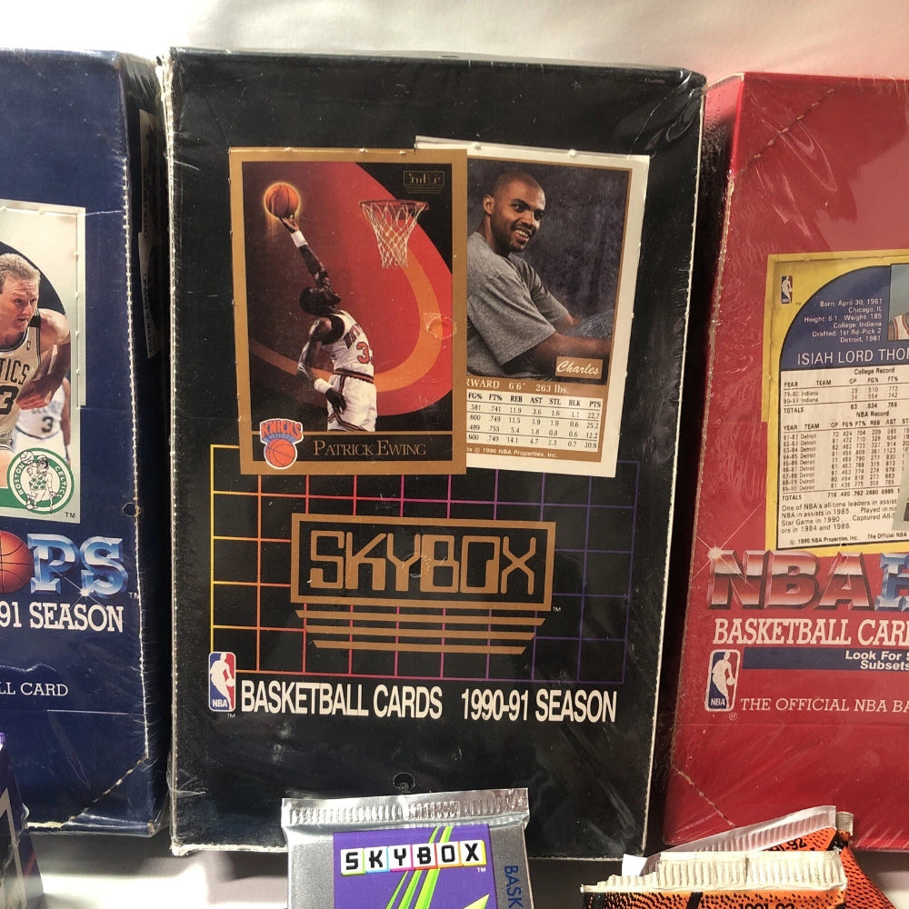 Bulk Lot of 55 Unopened Old Vintage NBA Basketball Cards in Sealed Packs NEW-7
