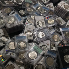✯PCGS NGC US Silver Peace Dollars 1921-35 ✯ BU UNC Coins From Graded Estate Lot✯-7