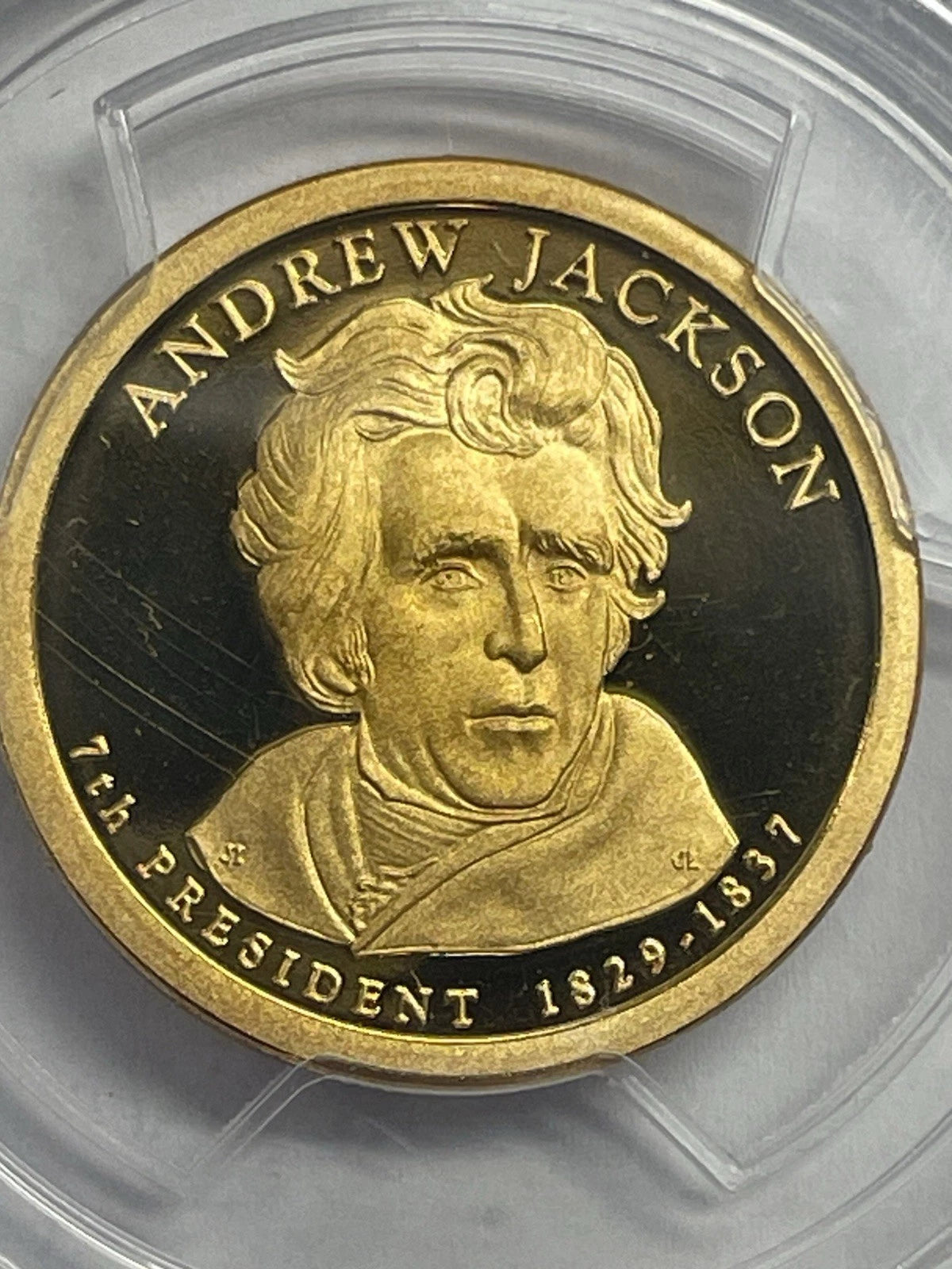 2008-S Andrew Jackson One Dollar PCGS- PR 69 D CAM.-5