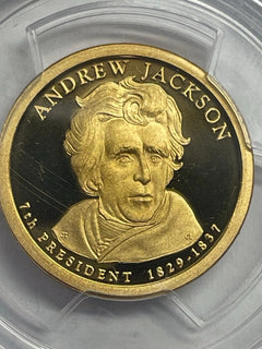 2008-S Andrew Jackson One Dollar PCGS- PR 69 D CAM.-5