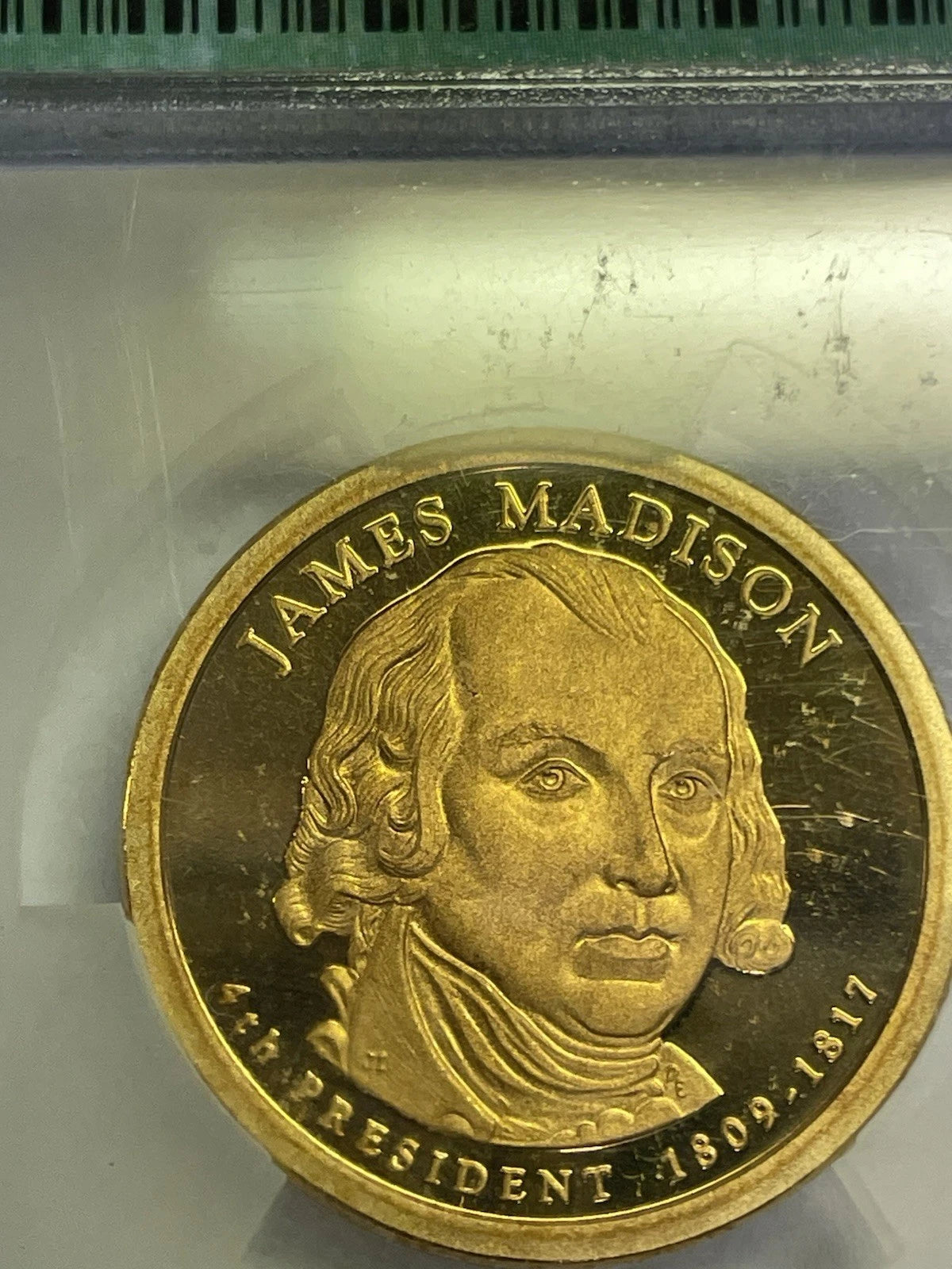 2007-S James Madison One Dollar IC G PR-68 DCAM-5