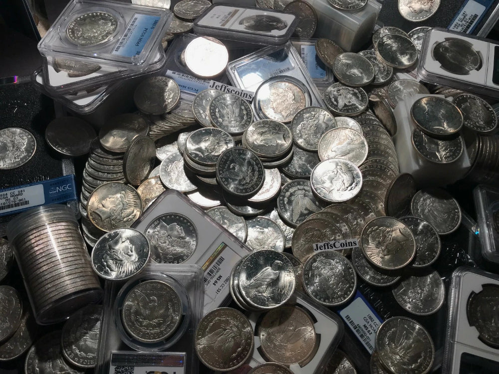 ✯ Estate Lot Peace Silver Dollars ✯ 1x BU Mint MS UNC ✯ Uncirculated ✯-4