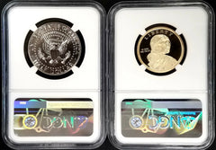 2019 D Kennedy MS 67 PL & 2019 S Proof Sacagawea PF 69 UC, Rocketship Set, ASF!-5