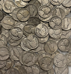 [Lot of 4 Coins] Silver War Nickels WWII 35% Silver - Choose # of Lots of 4!-5