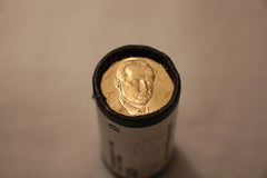 2014-D Calvin Coolidge Presidential $1 Coin Roll of $25 Unc US Mint BU-5