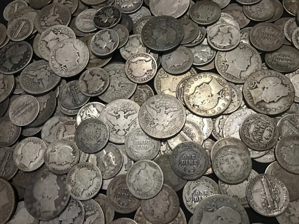 ✯ ALL SILVER Old U.S. Estate Lot BLOWOUT! - Rare Silver Coins Pre-1964 + BONUS!-5