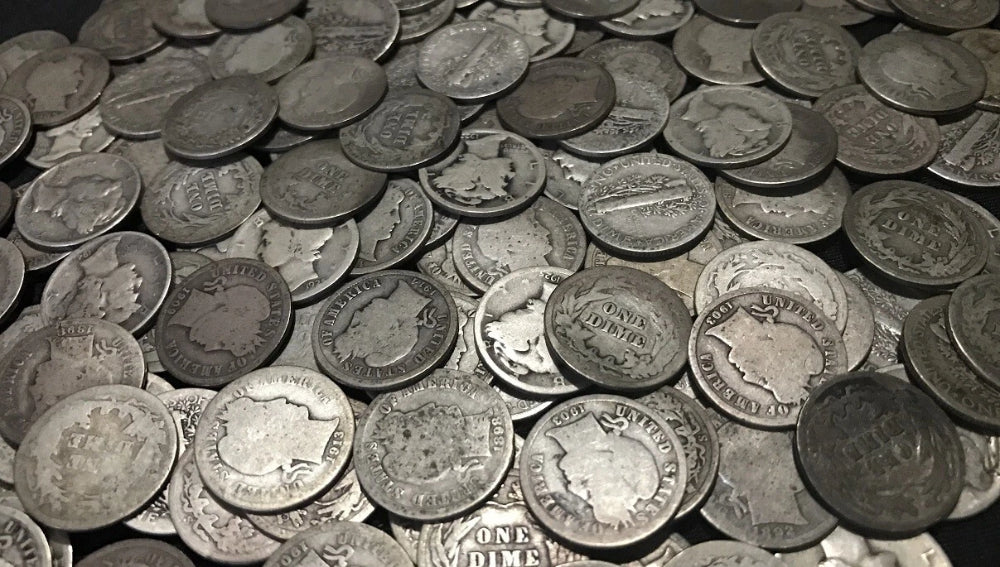 Estate Lot Sale - Old US Coins ✯ Gold / Silver / Currency / WWII ✯100+ Years Old-6