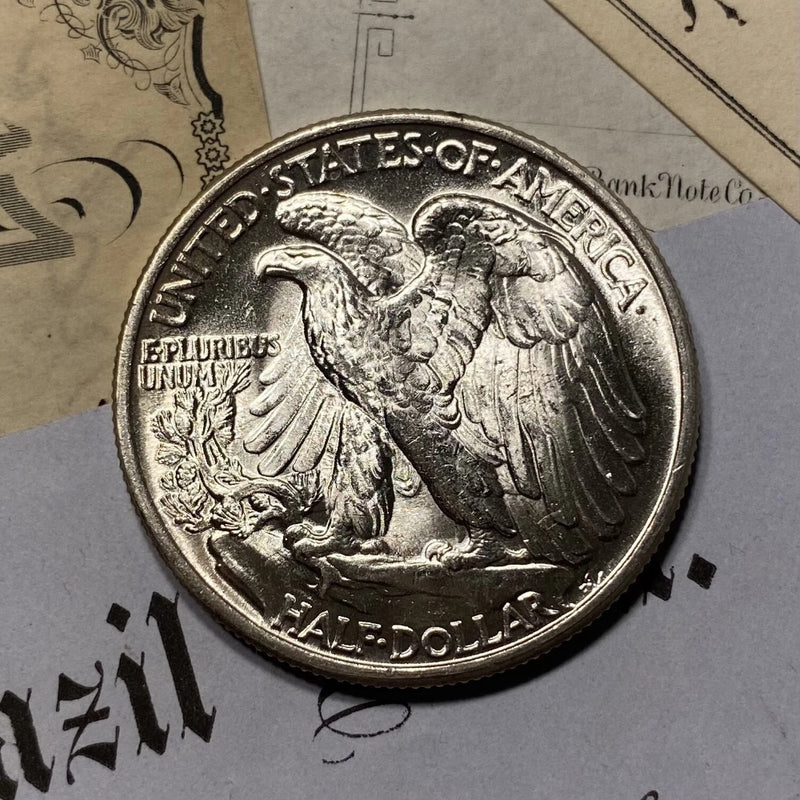 ✯Estate Coin Lot Walking Liberty Half Dollars Uncirculated UNC MS BU+ ✯-1