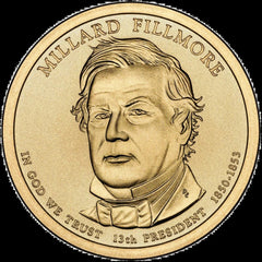 A 2010 Presidential Dollar COMPLETE 4 Coin Set Brilliant Uncirculated US Mint-5