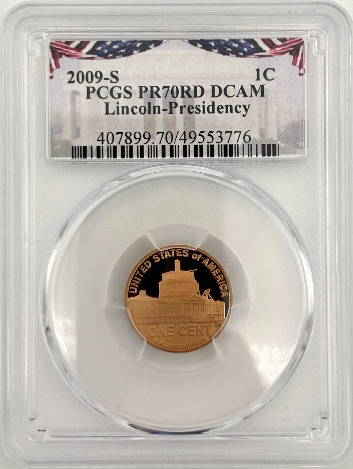 2009 S 3 Coin PCGS 70 RD DCAM Proof Special Release Lincolns, Childhood/Pro/Pres-5