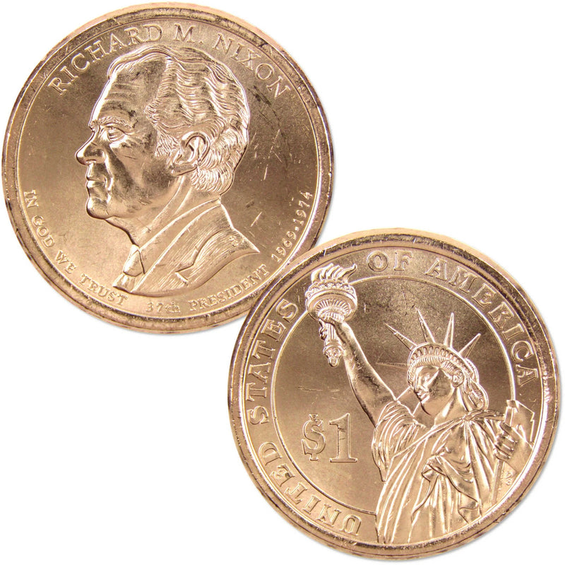 2016 PDS Presidential Dollar 9 Coin Set BU Uncirculated & Choice Proof $1-5