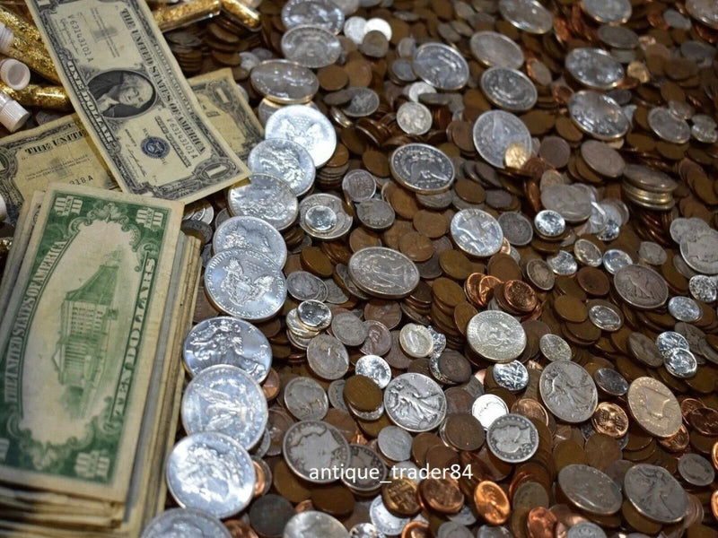 ✯ U.S. Estate Coin Lot Grab Bag BLOWOUT! ✯ Silver / Gold / Early Coin Collection-5