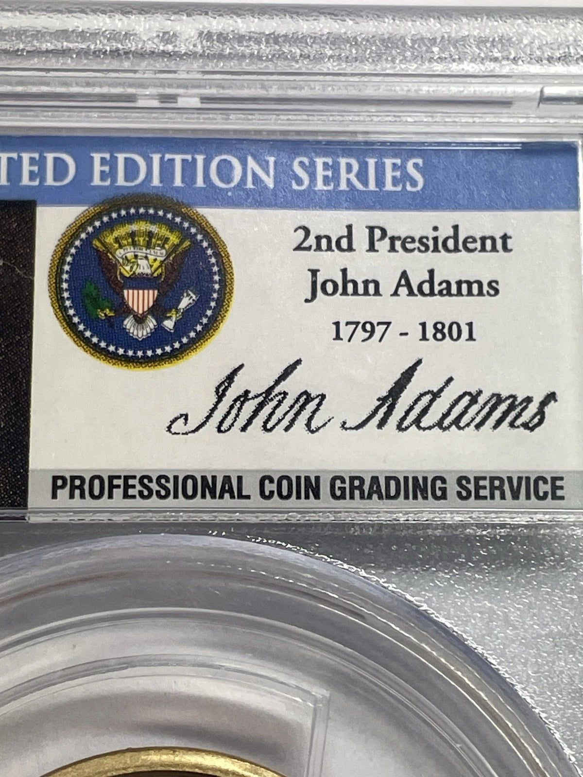 2007-S John Adams One Dollar PCGS- PR 69 D CAM.-5