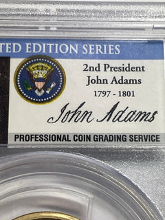 2007-S John Adams One Dollar PCGS- PR 69 D CAM.-5