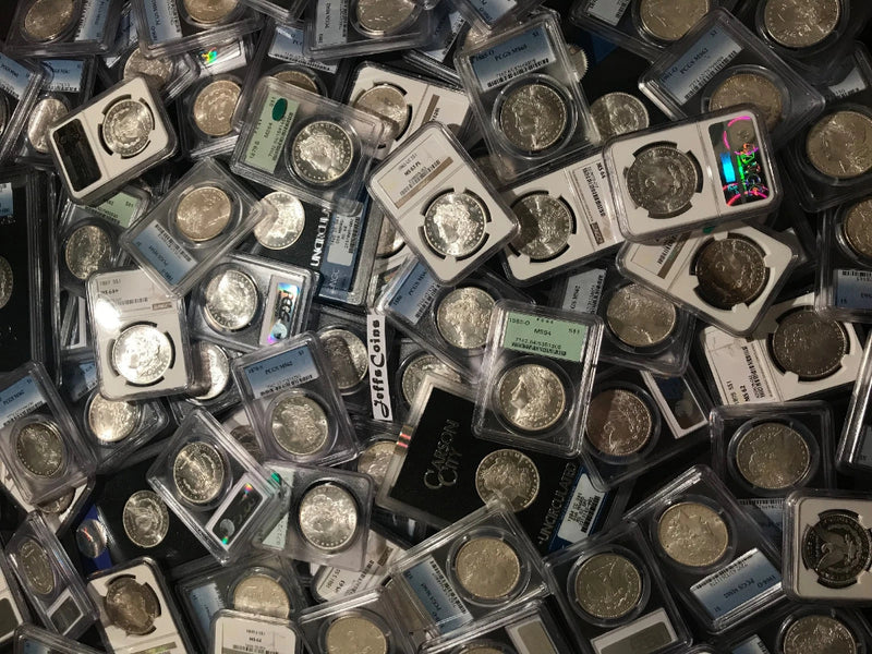 Estate Coin Lot US Morgan Silver Dollar ✯PCGS NGC ✯ O, S, P - BU MS UNC-3