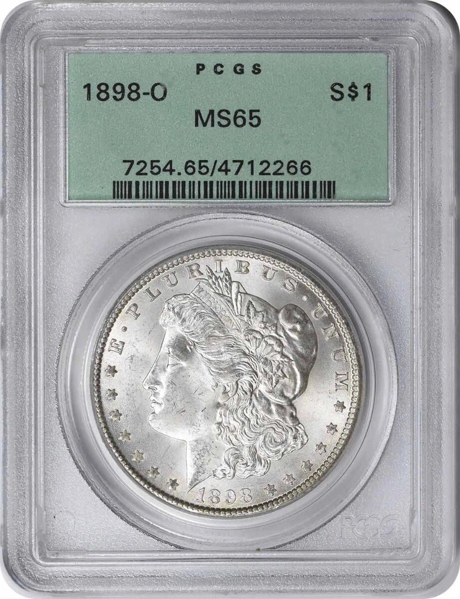 1898-O Morgan Silver Dollar MS65 PCGS-1