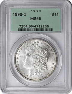 1898-O Morgan Silver Dollar MS65 PCGS-1
