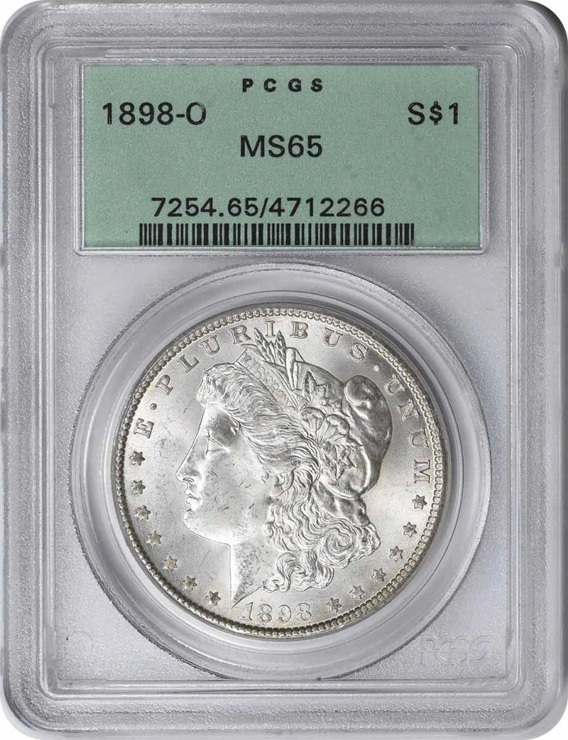 1898-O Morgan Silver Dollar MS65 PCGS-1