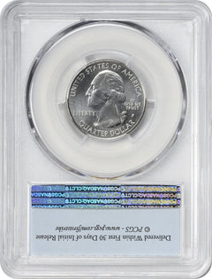 Primer golpe de moneda MS67 del Parque Nacional Block Island ATB 2018-P-2