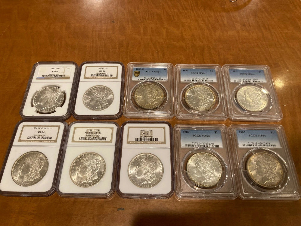 Estate Coin Lot 10x Mercury Dimes Uncirculated 90% ✯ Silver Coins Unc ✯ 10x-5
