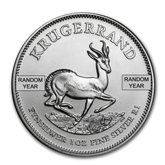South Africa 1 oz Silver Krugerrand (Random)-2