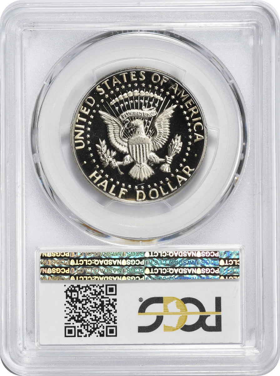 1982-S Kennedy Half PR70DCAM PCGS Proof 70 Deep Cameo-2