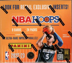 2022-23 Panini NBA Hoops Basketball Factory Sealed 24 Pack Retail Box-1