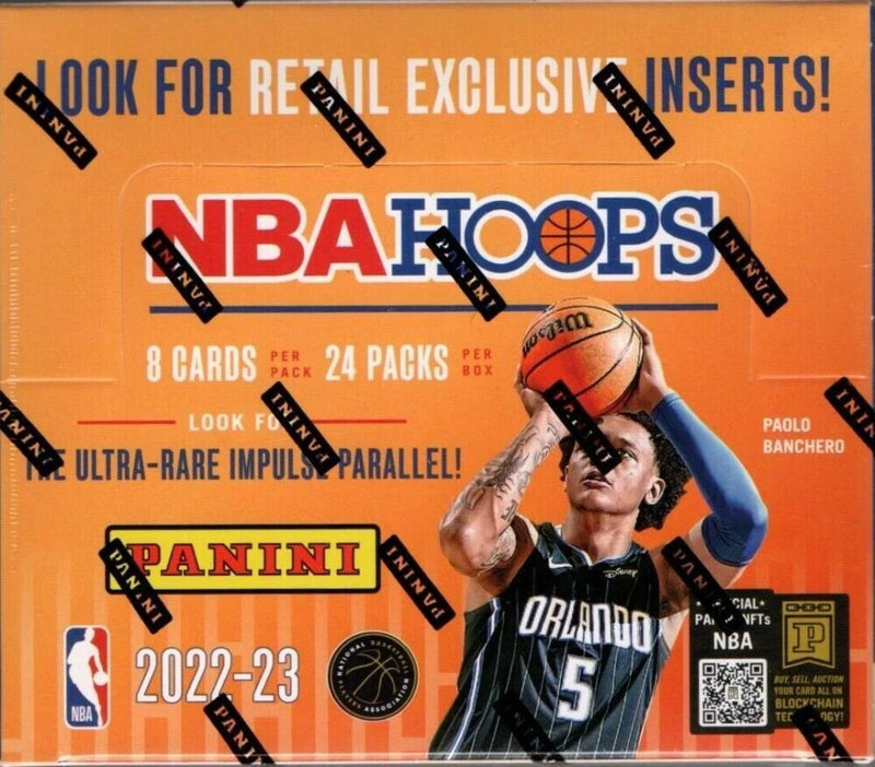 2022-23 Panini NBA Hoops Basketball Factory Sealed 24 Pack Retail Box-1