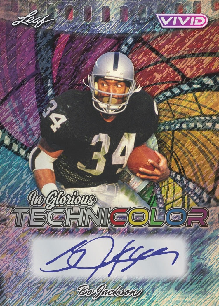 2025 Leaf Vivid Football Factory Sealed Hobby Box-12
