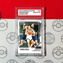Graded 10 Caitlin Clark Rookie Card RC 2024 Panini Donruss Clark Collection #10-1
