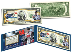 DALE EARNHARDT, JR Nascar NATIONAL GUARD Legal Tender U.S. $2 Bill *LICENSED*-1