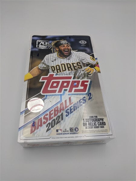 Factory Sealed 24 Pack Hobby Box 2021 Topps Series 2 Baseball Cards