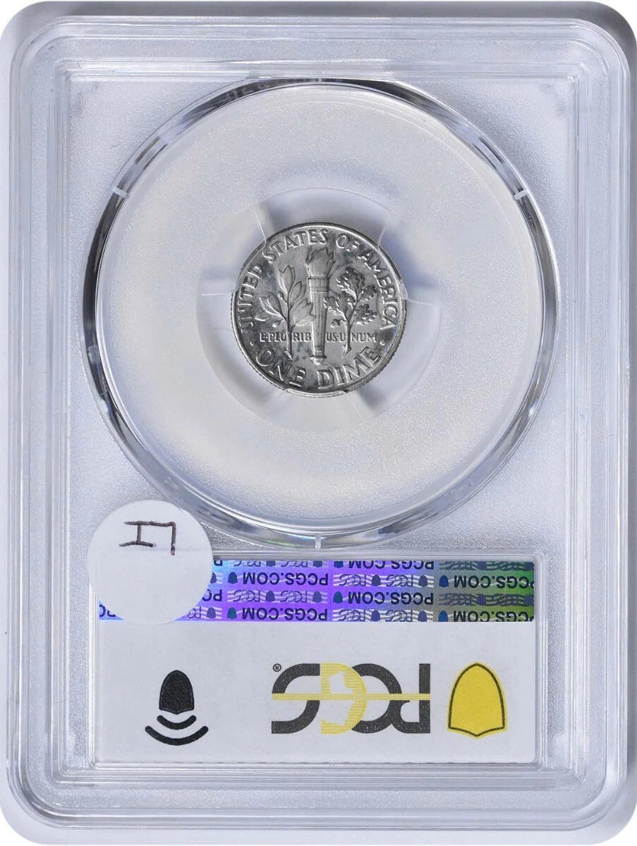 1969-D/D Roosevelt Dime RPM FS-501 MS65 PCGS