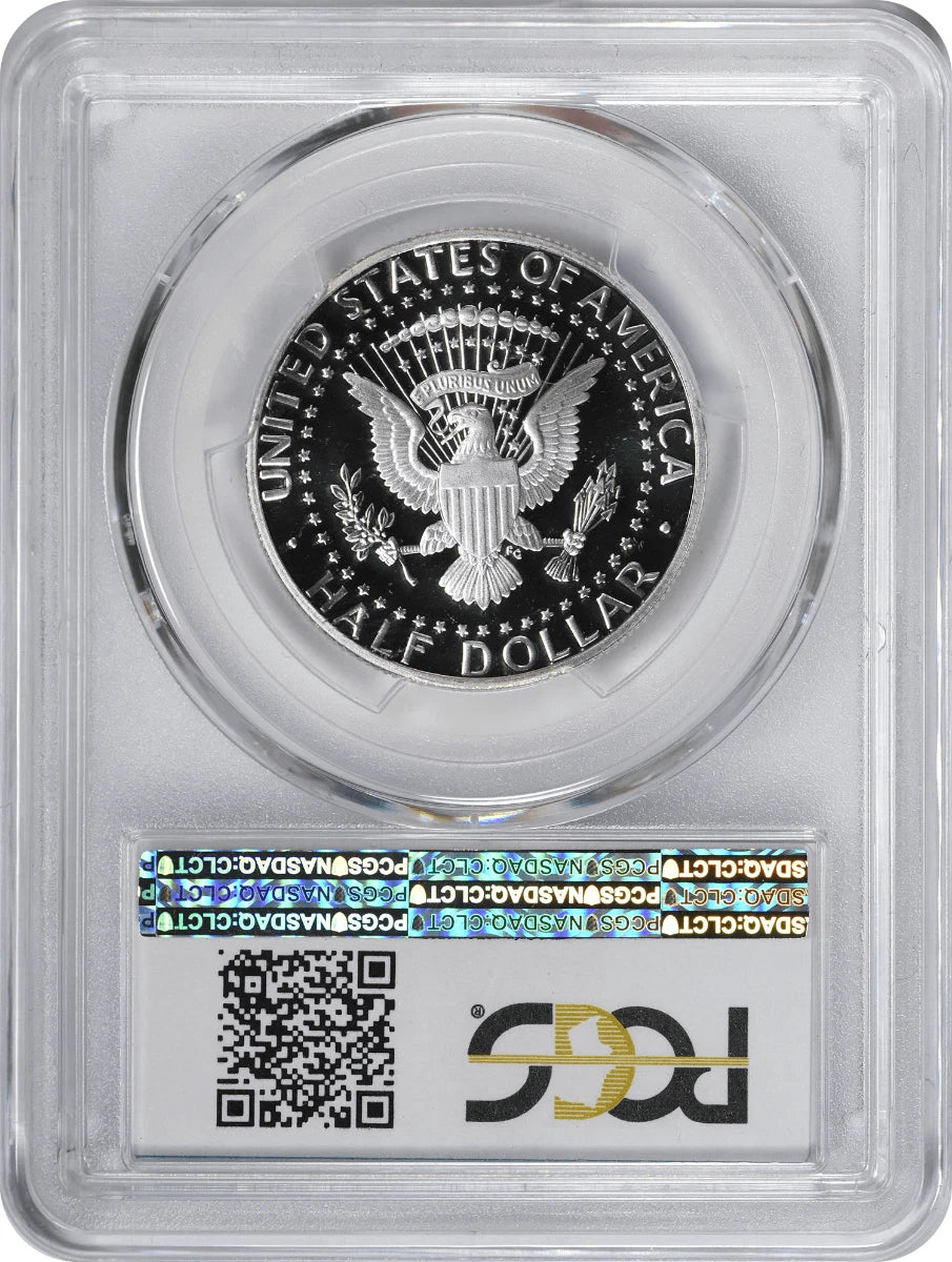 1995-S Silver Kennedy Half PR69DCAM PCGS Proof 69 Deep Cameo-2